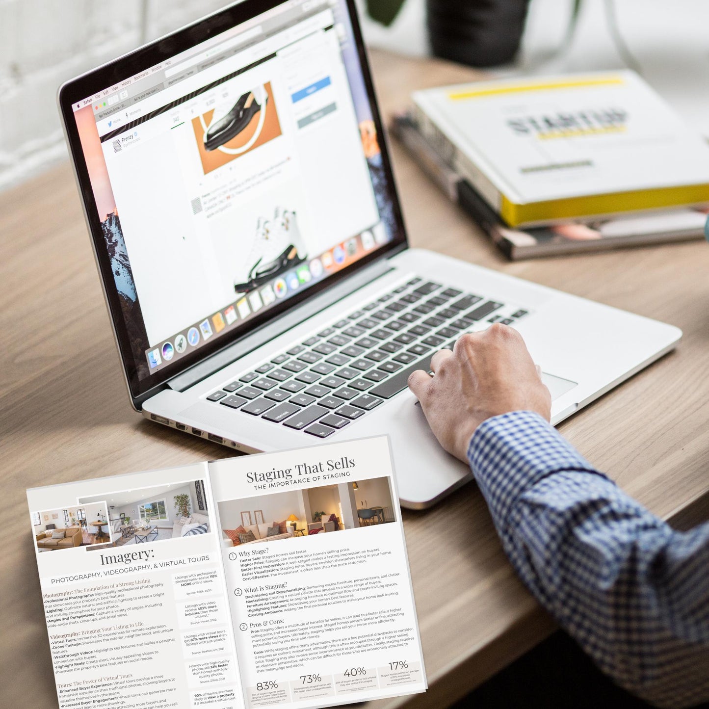 Listing Presentation 43 Pages Template, NAR Settlement Real Estate Marketing, Real Estate Canva Template, Listing Brochure, Sellers Guide